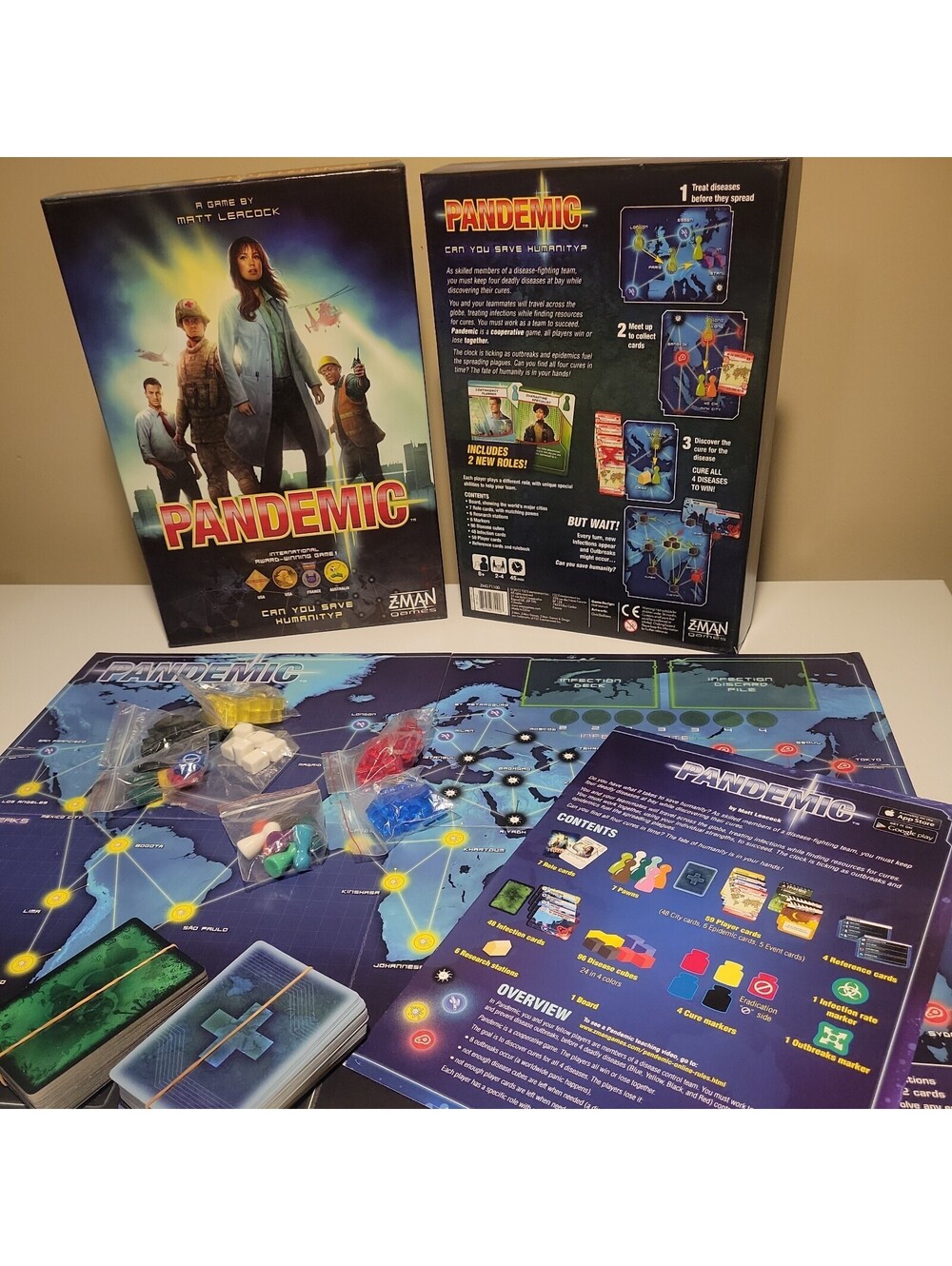 Z-Man Games Pandemic Board Game - ZM7101